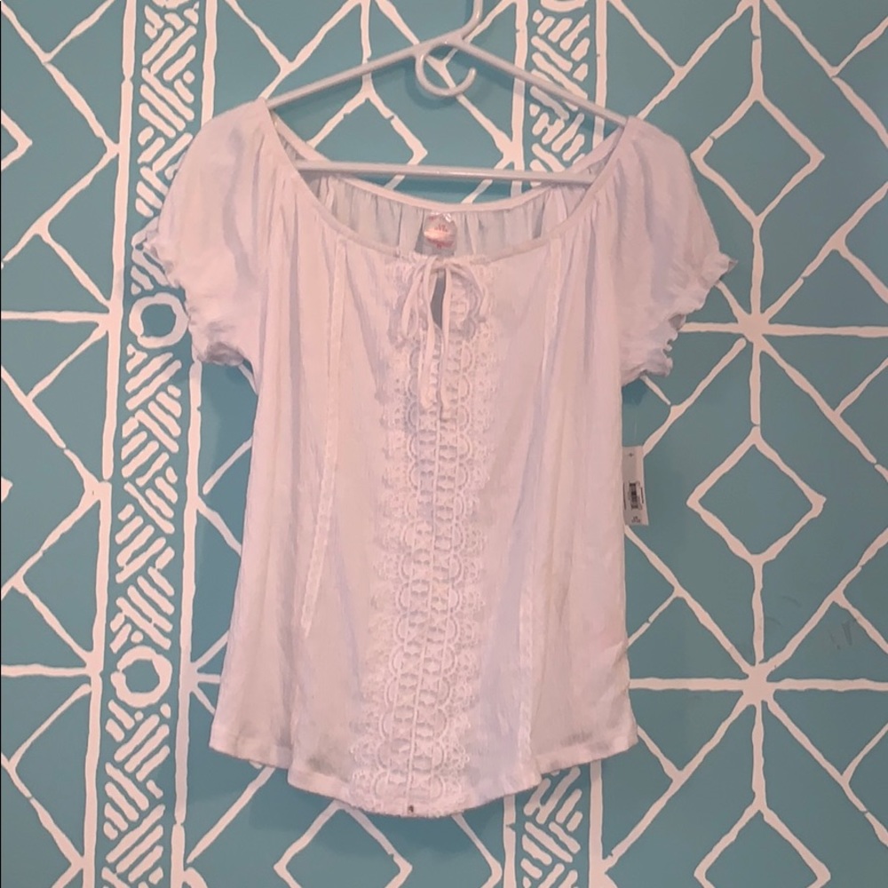 white blouse